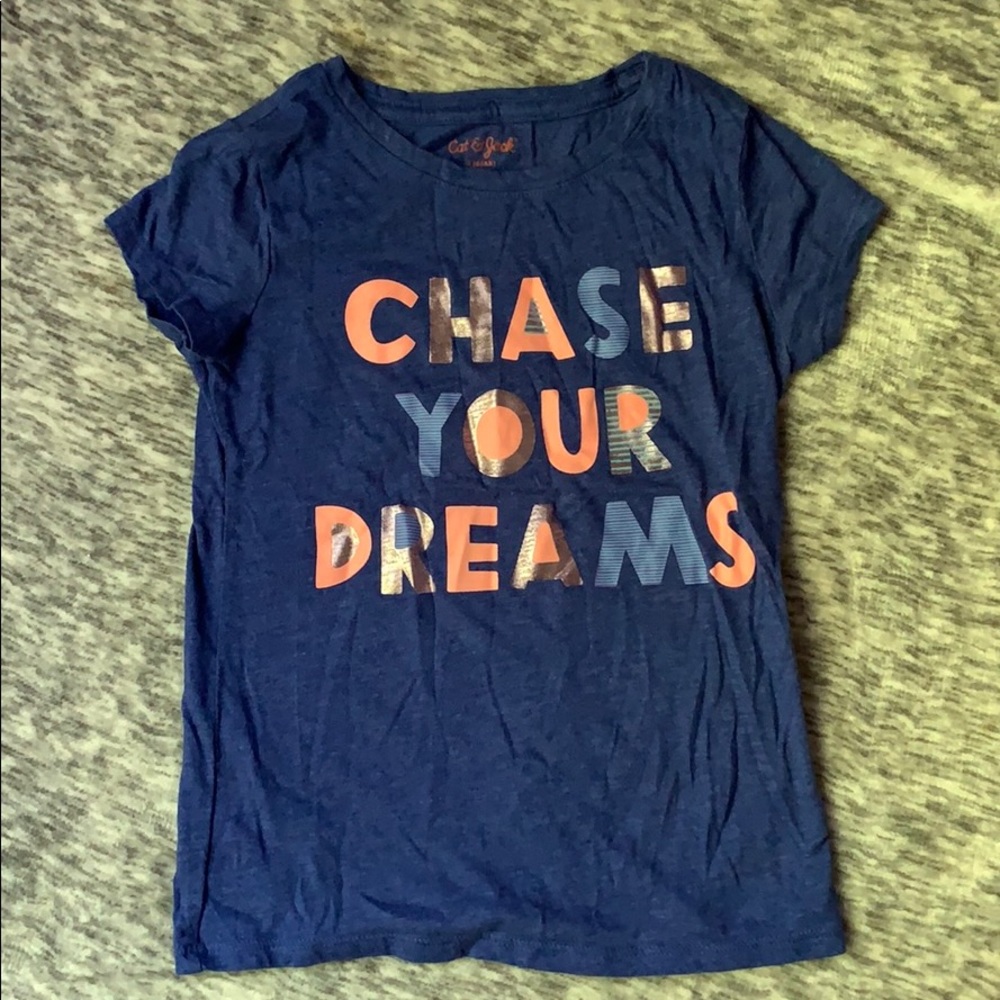 Cat & Jack S (6-6X) “Chase Your Dreams” T-Shirt